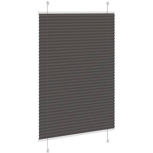  Plisirana roleta crna 100x150 cm &amp;scaron;irina tkanine 99,4 cm Slike
