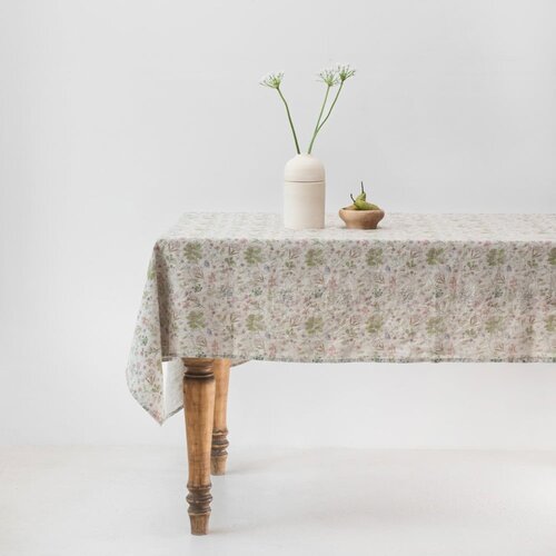 Linen Tales Laneni stolnjak 160x160 cm Botany 2 Lightweight &amp;ndash; Slike