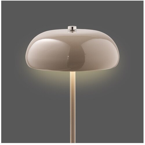 House Nordic Smeđe-siva metalna LED stolna lampa (visina 23 cm) Margate &amp;ndash; Slike