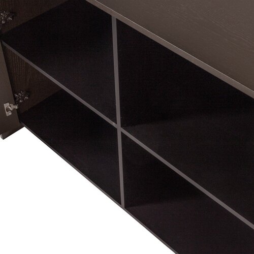 WOOOD Temno rjava komoda v jesenovem dekorju 200x85x44 cm Brock &amp;ndash; Slike