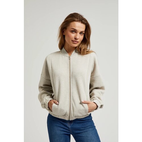 Marisse Women&amp;#039;s Sweatshirt Z-Bl-4502 L.Beige Mel Slike