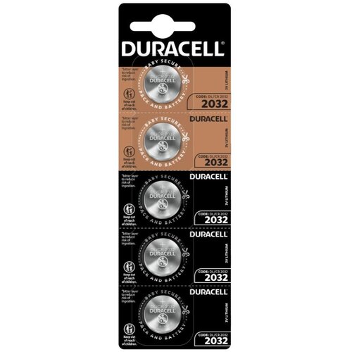 Duracell CR2032 1/5 3V litijumska baterija Slike