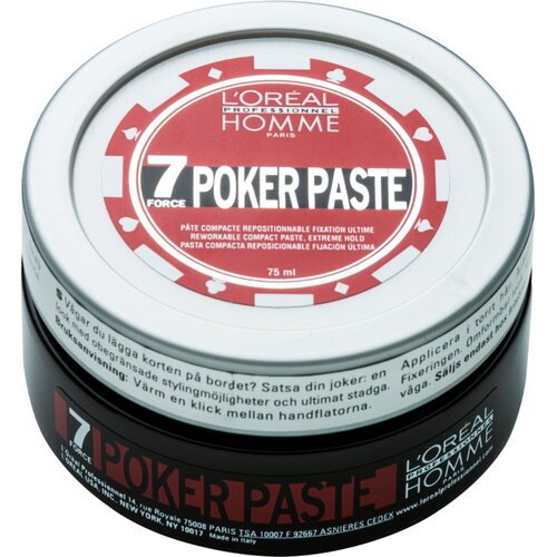 L´Oréal Paris Homme 7 Poker modelirna pasta ekstra močno utrjevanje 75 ml Cene
