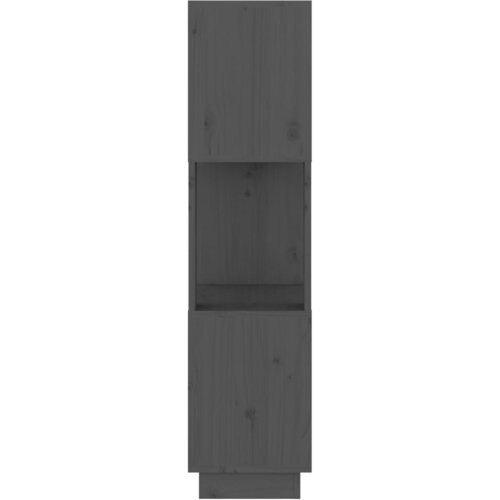  za knjige / pregrada sivi 51x25x101 cm od borovine Slike