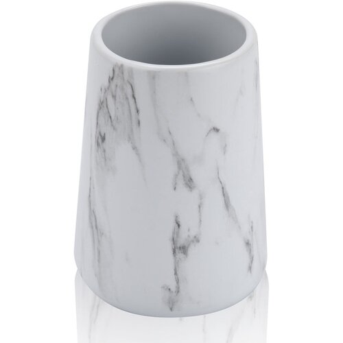 Tomasucci Bela keramična skodelica za zobne &amp;scaron;četke Marble - Tomasucci Slike