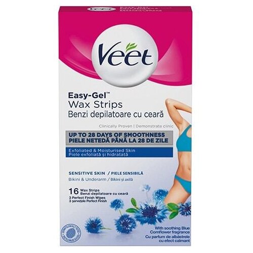 Veet Trake za depilaciju Sensitive B&amp;amp;U 16/1 Slike