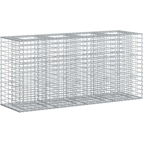  Gabionski uzdignuti krevet Srebrno 170 x 50 x 80 cm - 170 x 50 x 80 cm Cijene