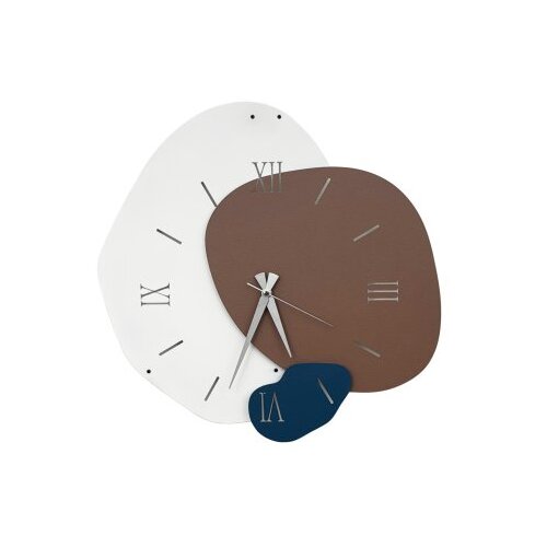 WALLXPERT dekorativni metalni zidni sat meymene 1 multicolor Slike