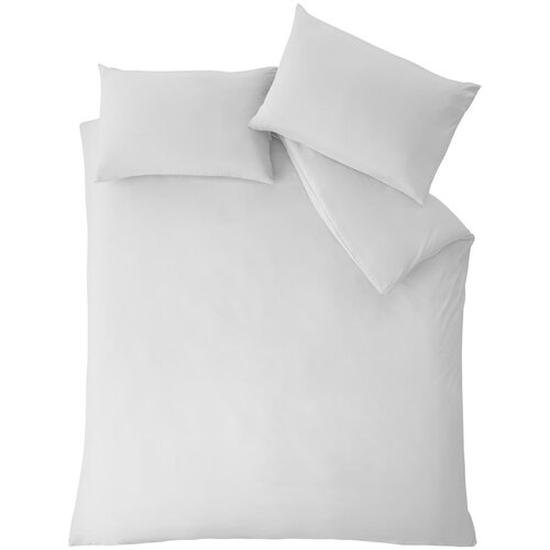 Catherine Lansfield Bela posteljnina za zakonsko posteljo 200x200 cm So Soft &amp;ndash; Slike