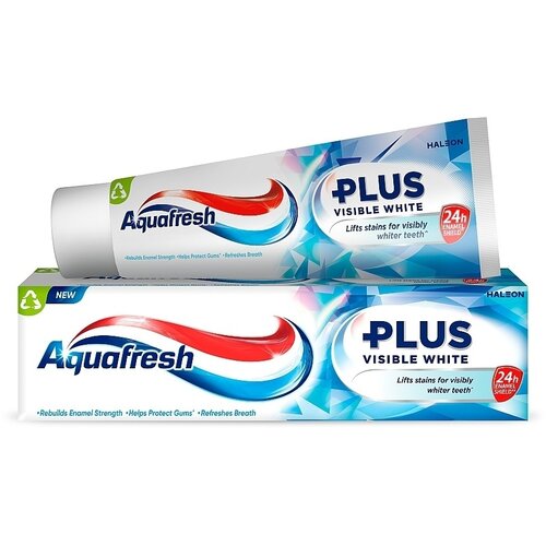 Aquafresh Pasta za zube Plus visible white 75ml Cene