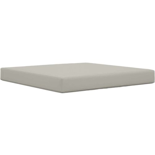  Jastuk za vanjsku sofU Sivi 80 x 80 x 8 cm Poliester - Sivi 80 x 80 cm 1x sjedalo Slike