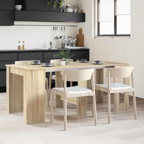  Blagovaonski stol 180 x 85 x 75 cm Konstruirano drvo Cijene