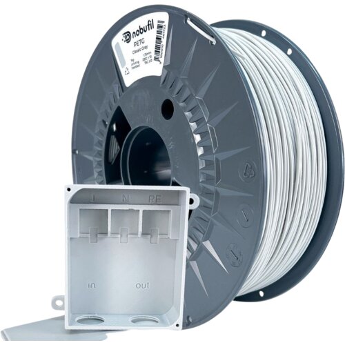 Nobufil PETG Classic Grey - 1,75 mm / 1000 g Slike