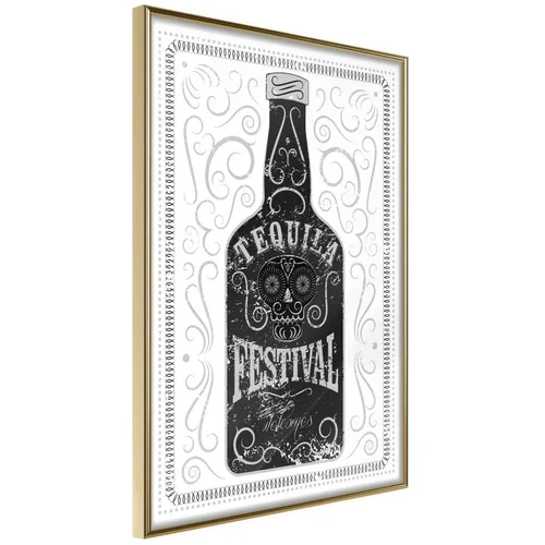  Poster - Bottle of Tequila 20x30