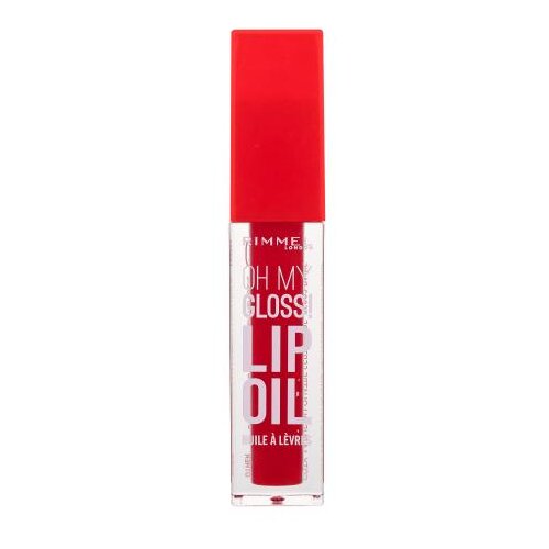 Rimmel London Oh My Gloss! Lip Oil vlažilno olje za ustnice 4.5 ml Odtenek 004 vivid red Cene