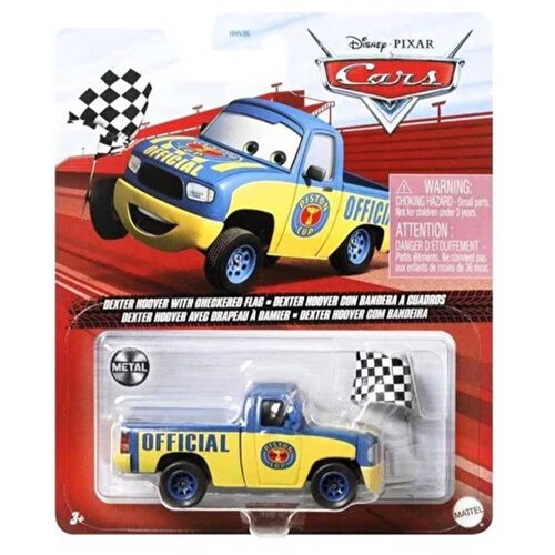 Mattel Autići 3: Dexter Hoover lik autić s kariranom zastavicom 1/55 - Slike