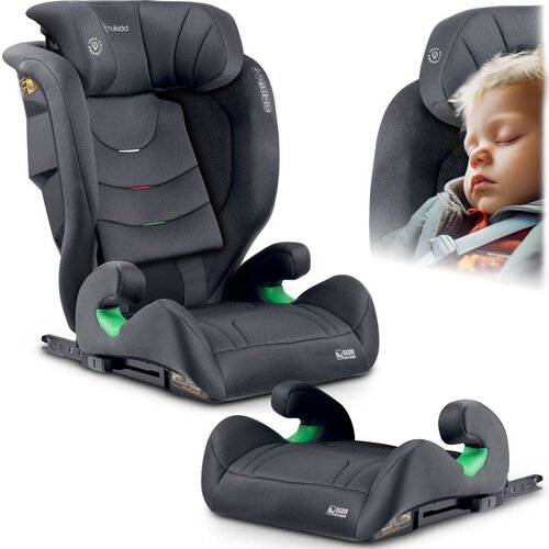 Nukido Nukido Louis Soft avtosedež, siv, 15-36 kg ISOFIX, (21634690) Slike