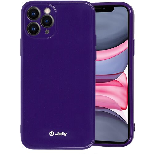  Gumijasti / gel etui Jelly Case za Apple iPhone 12 / 12 Pro (6.1") - vijolični Cene