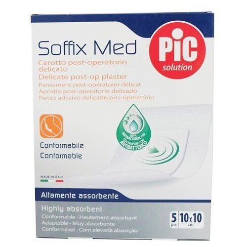 Pic Solution Soffix samolepljive komprese, 10x10cm, 5 komada Cene