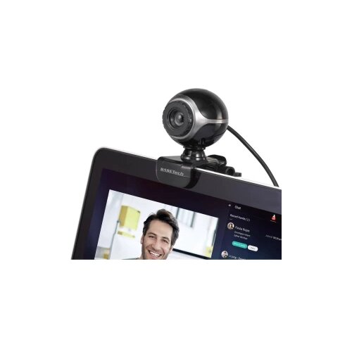 Basetech classic BS-WC-01 spletna kamera 640 x 480 pixel nosilec s sponko, (20461044) Cene