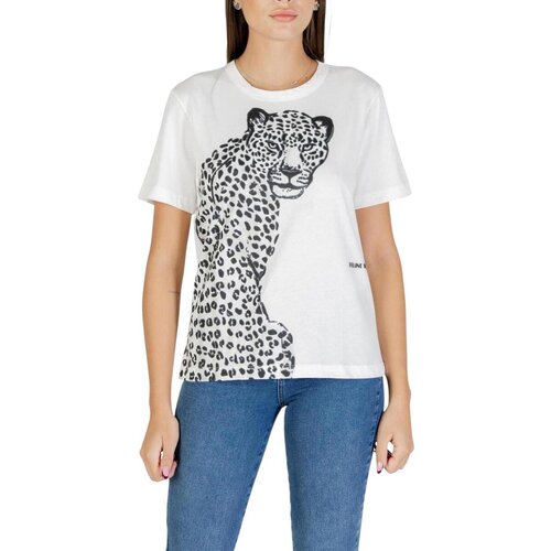 COLCCI Majice s kratkimi rokavi CAMISETA ESTAMPADA 034.01.06445 Bela Slike