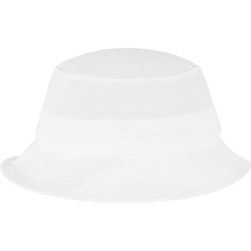 Flexfit Cotton Twill Bucket White Hat Slike