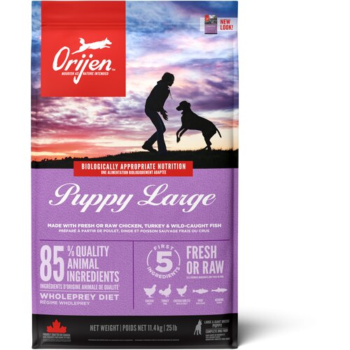 Orijen Suva hrana za štence velikih rasa Puppy Large, 11.4kg Cene