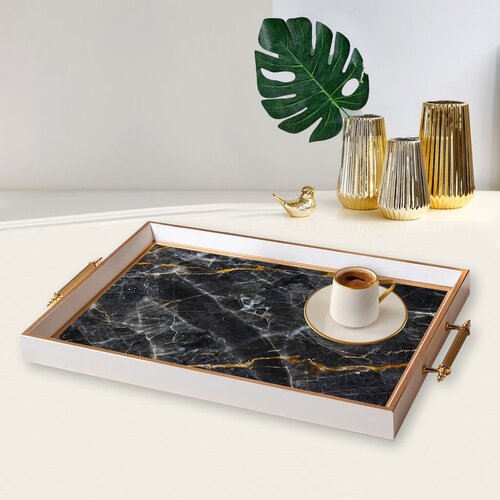 Aberto Design Poslužavnik TPB9942 50 x 29 x 3.5 cm, Šareni Cene