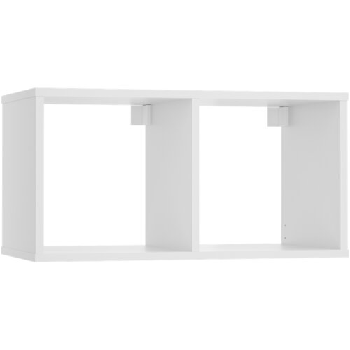 Kobi Furniture Modularna knjižna omara MODUS 2x1 bela, (21960641) Slike