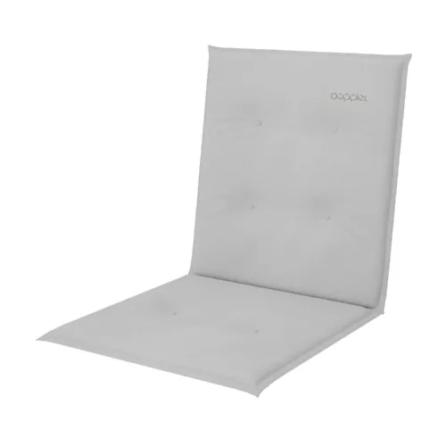 Doppler Blazina za stol z nizkim naslonom Look (d 100 x š 48 x v 4 cm, svetlo siva)