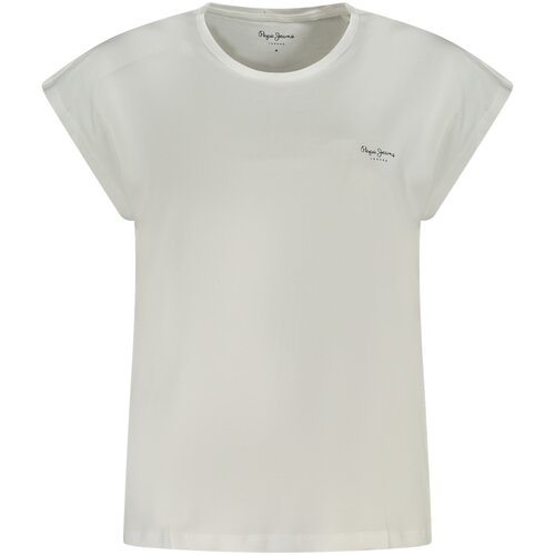 PepeJeans SHORT SLEEVE T-SHIRT WOMEN WHITE Slike