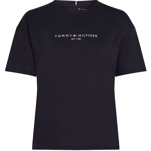 Tommy Hilfiger Majica 'ESSENTIALS' marine / rdeča / bela