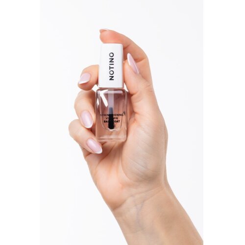 Notino Nail Care Strengthening Vitamin Base Coat negovalni lak za nohte z vitamini A, C, E 10 ml Slike