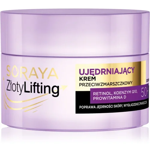 Soraya Gold Lifting učvršćujuća krema protiv bora 50+ 50 ml