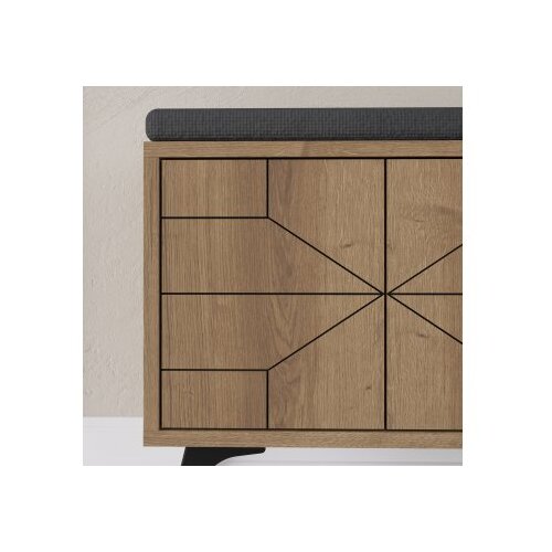 Hanah home dune bench - hitit hitit shoe cabinet Slike