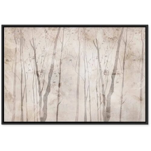  Slika - Beige Forest of Thoughts (1 Part) Wide 60x40 Slike