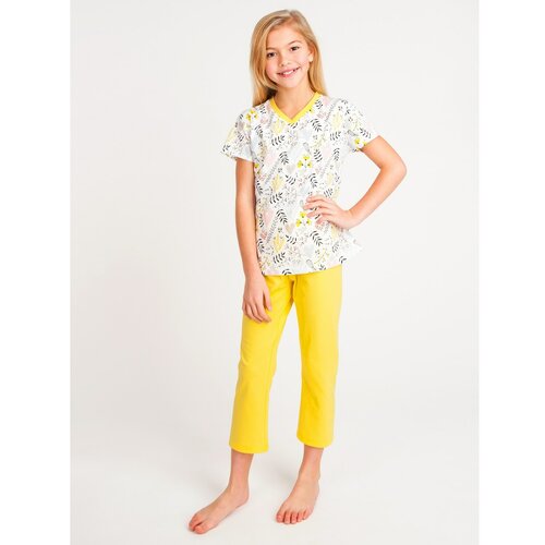 Yoclub Kids's Girls' Cotton Pyjamas PIF-0002G-A110 Cene