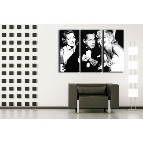  Ročno izdelana slika POP Art AL Bogard 3-delna  (POP ART slike) Cene