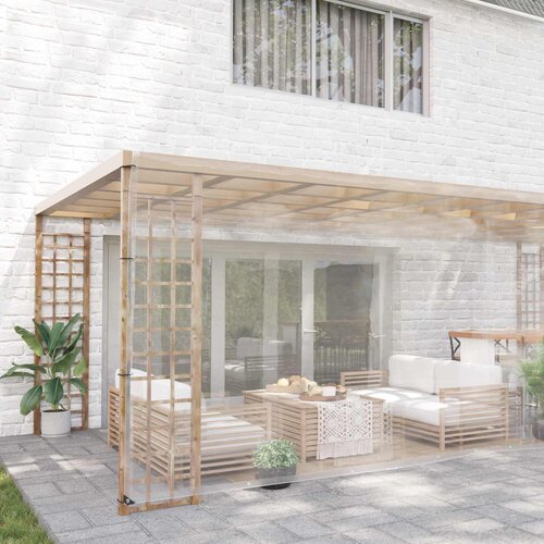  Pokrov za biljke *Transparent*an 6 x 12 m PVC Cijene
