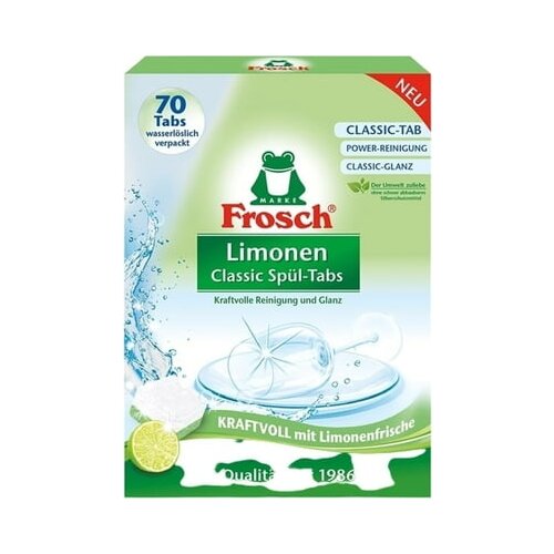 Frosch Classic Tabletice za pranje posuđa s limetom Cene