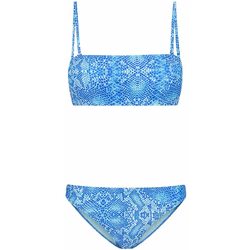 Shiwi Bikini 'Lola' azur / svetlo modra / off-bela