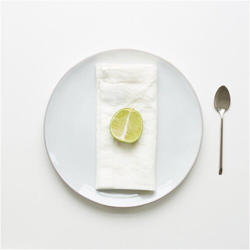 Linen Tales set od 2 bijele lanene salvete Slike