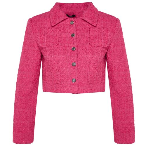 Trendyol Fuchsia Limited Edition Woven Jacket Slike