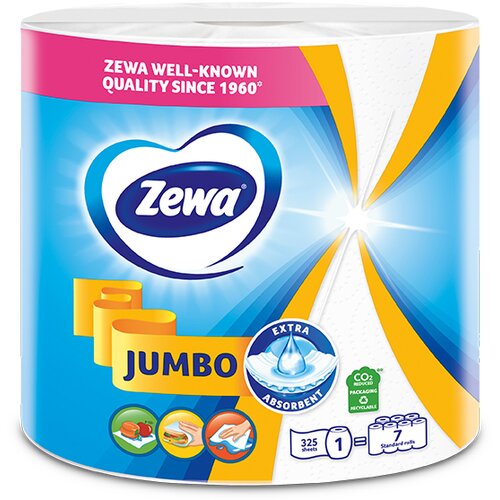 Zewa jumbo kuhinjski ubrus HHT 6/1-R 2Ply 325 listova Cene