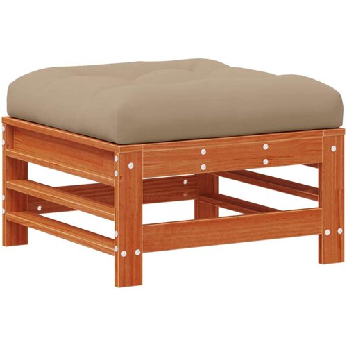  Set lounge namje&amp;scaron;taja za vrt 8 pcs Vosak Smeđa Masivna borovina Slike