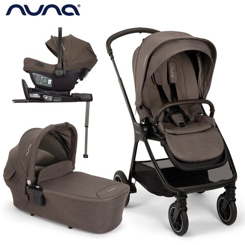 Nuna® otro&scaron;ki voziček 4v1 triv&trade; next + lytl&trade; + pipa&trade; next chestnut + isofix baza next Cene