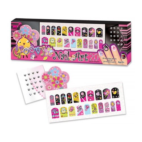  Set 20 stikera za nokte sa dodacima glow ( 1043825 ) Cene
