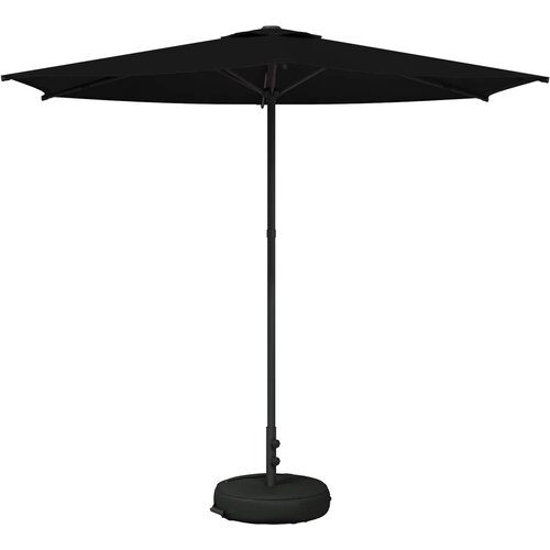 vidaXL Vrtni dežnik 270 x 270 cm Poliester Pravokotna Črna, (5000251750) Cene