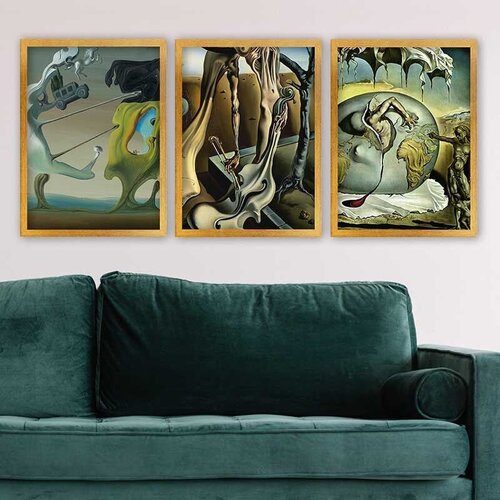 Wallity Set uramljenih slika 3AC_UN261045 , 3 Dela Cene