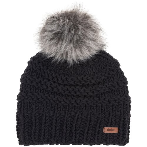 DOKE Merino pleten&amp;yacute; kulich lois black Slike